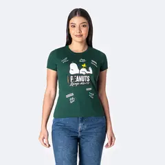 PIONIER - Polo Moda Virgin-Snoopy Jersey Mujer