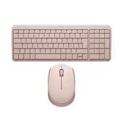 LOGITECH - Combo Inalambrico Teclado K250 y Mouse M170 Rosa