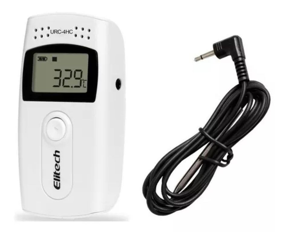 TERMOHIGROMETRO DIGITAL DATA LOGGER TEMPERATURA HUMEDAD MARCA ELITECH MODELO RC 4HC