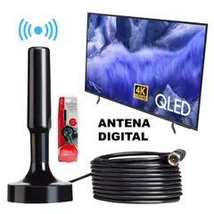 GENERICO - Antena Digital Para Tv - HDTV Interna Externa