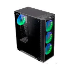 GENERAL - CASE GAMER GENERICO GAME PRO BRAND WITH 4 NEGRO PN GP1912B