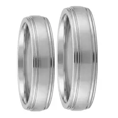 GENERICO - Aro Anillo Unisex Diseño Urbano Joya Acero Plateado