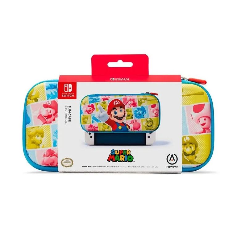 Estuche de Nintendo Switch Mushroom Kingdom Pc