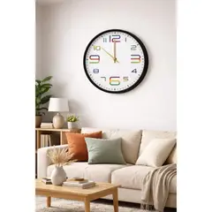 GENERICO - Reloj De Pared Moderno Mediano Cocina Dormitorio Living Decoración Hogar A148