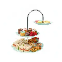 ICHIMATSU - PORTA BOCADITOS DE PORCELANA DE 3 PISOS VINTAGE