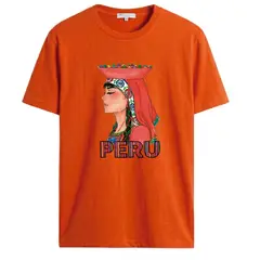 NACIONAL - Polo Unisex Cuello Redondo Algodon - Modelo P004 CUSQUEÑITA
