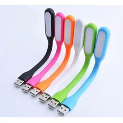 GENERICO - Pack de 3 Mini Lámparas Led Flexible USB