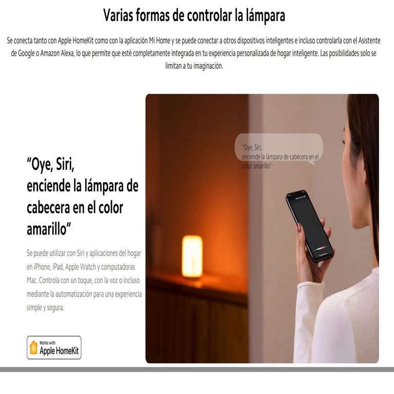 Lámpara de mesita Mi Bedside Lamp 2