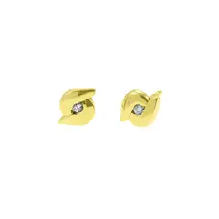 BALIQ - Aretes Encuentro Oro 18K