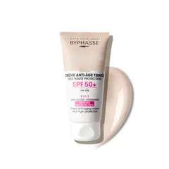 BYPHASSE - Protector Solar Crema Antiedad SPF 50+ Color Ligth 50ml -