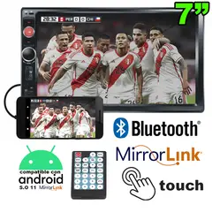 OEM - Autoradio MP5 Pantalla Táctil 7 Mirrorlink Bluetooth Usb Auto Radio