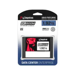 KINGSTON - Servidor Empresarial Sata 6 Gbps Dc600m De 1920gb, Color Negro