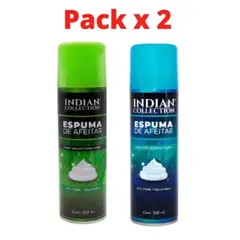 GENERICO - Espuma De Afeitar 200 Ml. Pack x 2