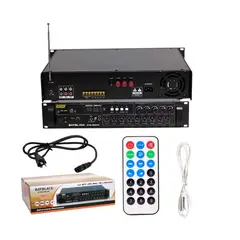 BATBLACK - Amplificador Profesional 5 Canales 900W BT-M15300UFB