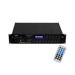 BATBLACK - Amplificador Profesional 5 Canales 500W BT-M15150UFB