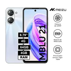 MBLUE - MEIZU MBLU 21 4GB RAM 64GB BLANCO