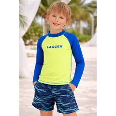 GENERICO - Polo Rashguard Niño UV Protección LAGGEN