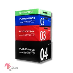 NO LOGO - Cajón Polimétrico 4 En 1 Para Entrenamiento De Saltos