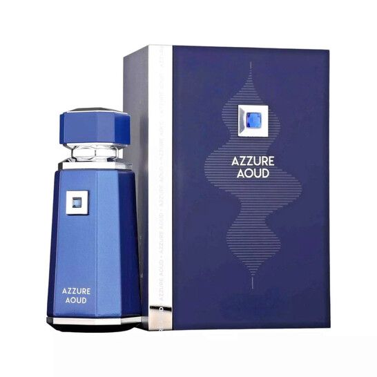 Fragrance World Azzure Aoud Eau De Parfum Spray para Hombres 100ml