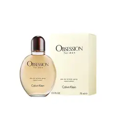 CALVIN KLEIN - Obsession Eau De Toilette Spray para Hombres 75ml