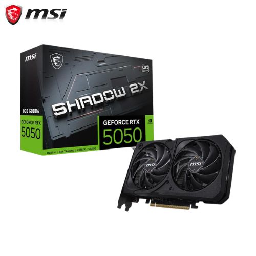 Tarjeta de video RTX 5050 8GB GDDR6 SHADOW OC