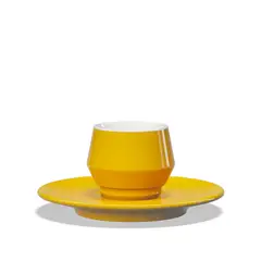 GENERICO - Set de 4 tazas Cappuccino Maniko Ambar - Clubhouse