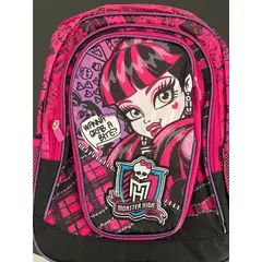 GENERICO - MOCHILA ESCOLAR OFICIO MONSTER HIGH