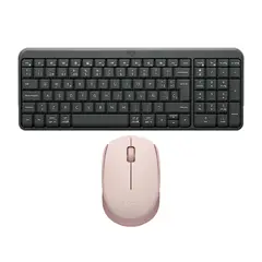 LOGITECH - Combo Inalambrico Teclado K250 y Mouse M170 Rosado