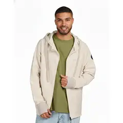 HOSEG - HOODIE FULL ZIPPER ARCTIC WOLF HOMBRE