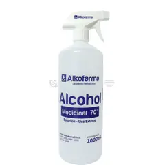 ALKOFARMA - ALCOHOL PURO 70 1 LT TAPA TRIGGER