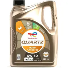 GENERICO - Aceite de Motor Total Quarts 9000 Future FGC Sintetico 5W-30 4LT