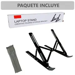 GENERICO - Soporte ajustable portátil 7 niveles para laptop de 8-16 pulgadas