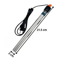 GENERICO - TERMOSTATO CALENTADOR 50W INOX PARA PECERA SOBO HC-50