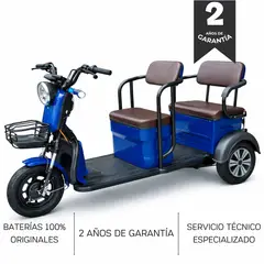 MOVEEN - TRIMOTO ELÉCTRICA URBAN 2 COLOR AZUL