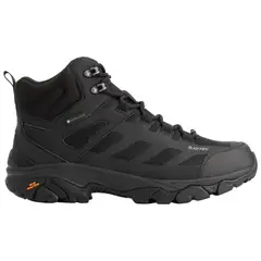 HI TECH - Botines Hombre Ravus 2.0 Mid Waterproof Negro