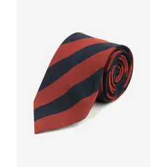 ANDREW'S TIES - Corbata Pari Pari Azul Rojo