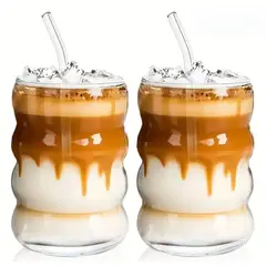 GENERICO - SET DE 2 VASOS CON SORBETE DE VIDRO