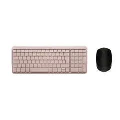 LOGITECH - Kit Teclado K250 Rosado y Mouse M170 Negro Inalámbrico