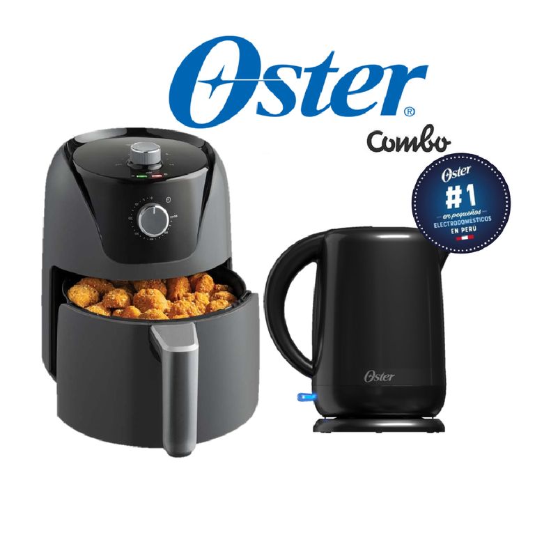 Combo Hervidor BVSTKT3101053 y Freidora de aire 4L CKSTAF40MDF