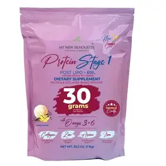 GENERICO - Proteína post- Lipo BBL Stage 1 Sabor Vainilla - Mi Nueva Silueta 1 kilo