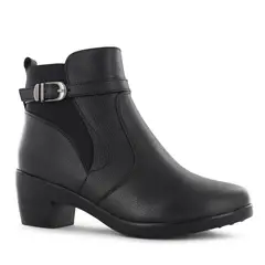 ECCO - Botin Cuero Mujer Negro Asturias09