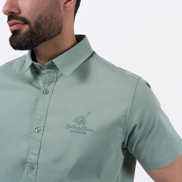 CAMISA ROYAL POLO HOMBRE - BRAIS-PA POPELINA