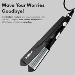 GENERICO - Rizador de Cabello Cerámica Rozia HR746 Negro