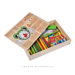 GENERICO - CAJA MATEMÁTICA EDUCATIVA - JUEGO DIDÁCTICO