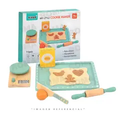 GENERICO - JUEGO GALLETERA DE MADERA