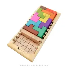 GENERICO - ROMPECABEZA DE MADERA KANTAMINO