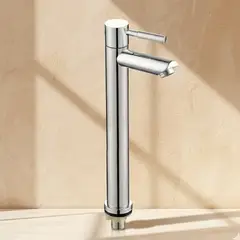 GALEZ - LLAVE PARA LAVATORIO 30cm CROMADO + REPUESTO