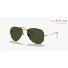 TOLENTINO - LENTES DE SOL POLARIZADOS RAY BAN 0RB3025 4567 - AVIATOR LARGE METAL - 001/58 - ORO ARISTA