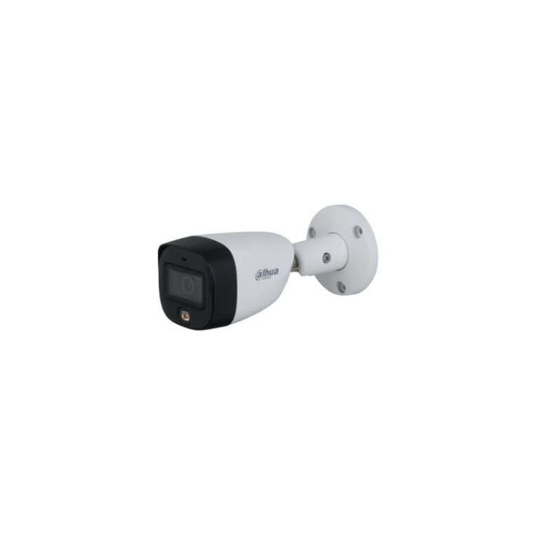 Cámara de Vigilancia Bullet 2MP HAC-HFW1200CM-IL-A Dual Light 20m IP67 Color Blanco