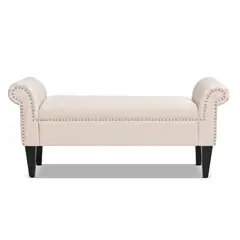 GENERICO - Banqueta clásica Margaret Beige Decoban Hogar